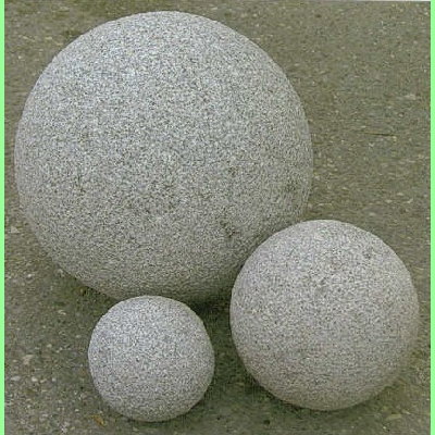 Granitkugel grau D50
